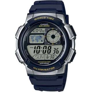 Годинник Casio AE-1000W-2A (A)., Сріблястий
