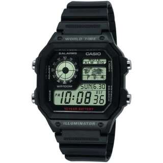 Годинник Casio AE-1200WH-1AVEF., Black