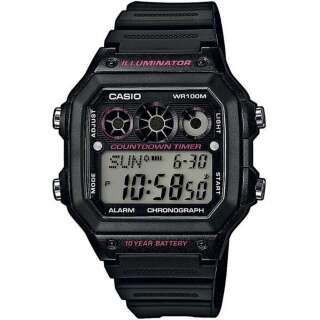Годинник Casio AE-1300WH-1A2VEF., Black