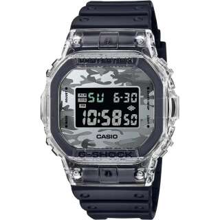 Годинник Casio DW-5600SKC-1 G-Shock., Прозорий