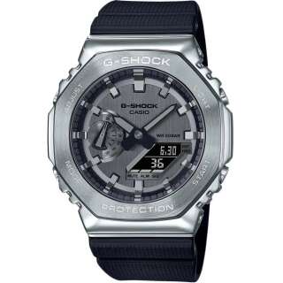 Годинник Casio GM-2100-1AER G-Shock., Сріблястий