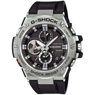 Годинник Casio GST-B100-1AER G-Shock., Сріблястий