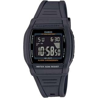 Годинник Casio W-201-1BVEG., Black