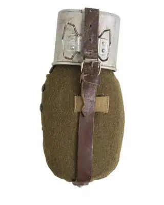 Фляга алюмінієва з кухлем і чохлом Румунія (б/в) Multi