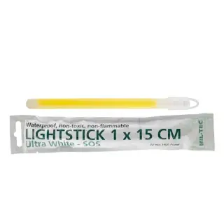 Ліхтар хімічний одноразовий (10х150мм, 30-120 хв) White