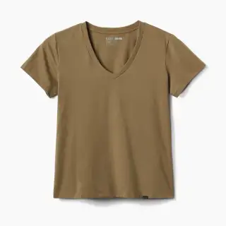 Футболка жіноча 5.11 ® Women's Elevate V-Neck Covert Green