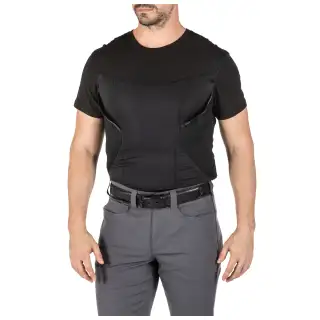 Футболка-кобура 5.11 CAMS Short Sleeve Baselayer Black