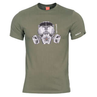 Футболка T-Shirt Pentagon "Gas-Mask" Oive, Olive