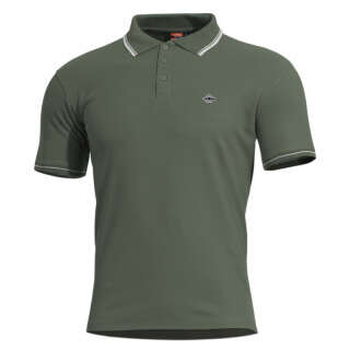 Футболка поло Pentagon «Aniketos» Stripes Camo Green, Pentagon Tactical