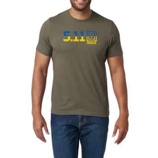 Футболка с рисунком 5.11 ® Ukraine 5.11® Fill, Ranger Green, 5.11 Tactical