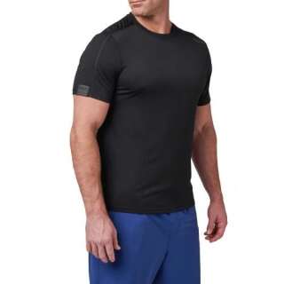 Футболка тактическая потоотводящая 5.11 ® No Mercy PT-R Short Sleeve Top, Темно-синий, 5.11 Tactical
