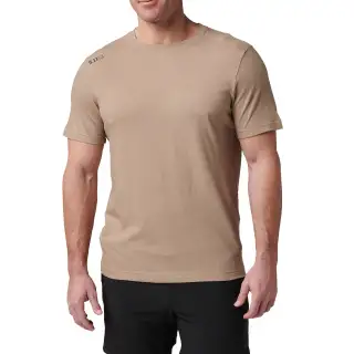Футболка тактична потовідвідна 5.11 ® PT-R Charge Short Sleeve Top 2.0 Desert Brush Heather