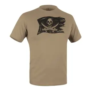Футболка з малюнком Jolly Roger Tan 499