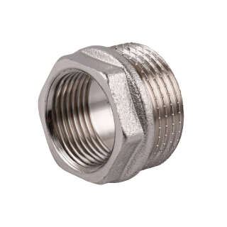 Футорка 1″х3/4″ЗВ нікельована NF543S OPTIMUM