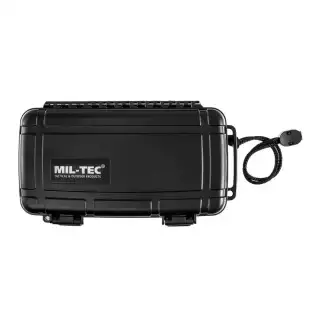 Герметичний контейнер з темляком 228х130х46мм Black