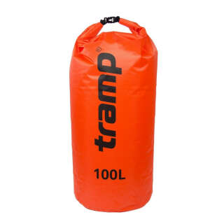 Гермомішок Tramp PVC Diamond Rip-Stop 100 л TRA-210 Помаранчевий
