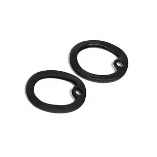 Глушники на американські жетони (пара) Black