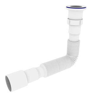 Гофросифон OPTIMUM подовжений 1 1/2″*40/50 (400-840мм) OPTI-14054