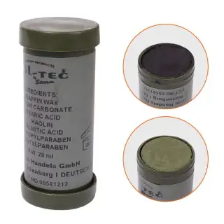 Грим-олівець для обличчя (олива-чорний) Оливковий/чорний