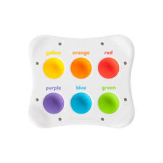 Игрушка-антистресс Fat Brain Toys Dimpl Duo Брайль Цвет Форма Название (FA208-1)