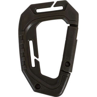 Карабіни пластикові з кріпленням до MOLLE Olive