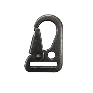 Карабін для збройового ременя 32 мм Black