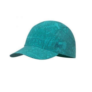 кепка buff pack trek cap, aser turquoise (bu 117223.789.10.00)
