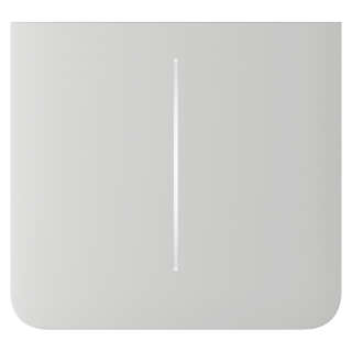 Кнопка Ajax SideButton (2-gang) vertical white для двухклавишного выключателя