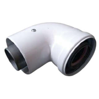 Колено 90 градусов, d=60/100 mm CE.00.34 H, ARISTON