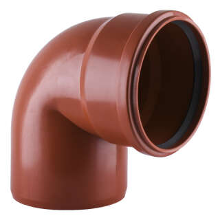 Колено VSplast 160x90° наружное