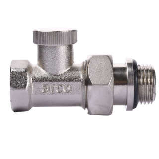 Кран радиаторный прямой ARCO 1/2″ под ключ с уплотнителем 507655