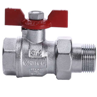 Кран кульовий ARCO 3/4″ SENA 154104 прямий з американкою (754104)