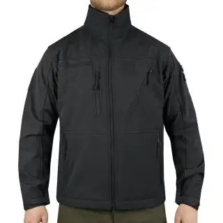 Куртка демісезонна софтшелл SOFTSHELL JACKET SCU Black