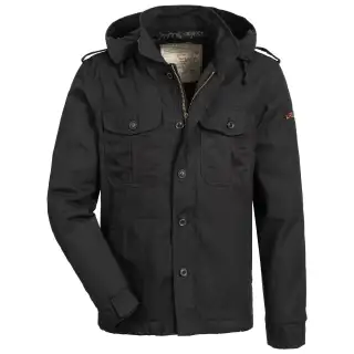 Куртка демісезонна SURPLUS AIRBORNE JACKET Black