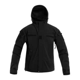 Куртка MFH US Softshell Level 5 - Black, Black, M