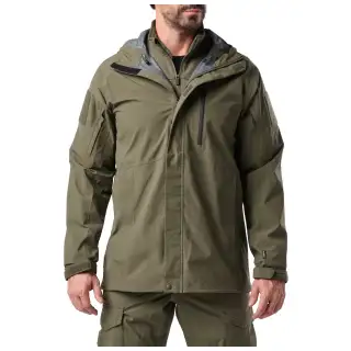 Куртка штормова 5.11 Force Rain Shell Jacket RANGER GREEN