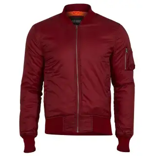 Куртка Surplus Basic Bomber Jacket Бордовий
