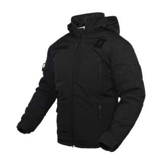 Куртка зимова Soft Shell - Чорна, Black
