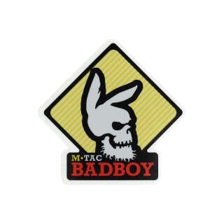 M-Tac наклейка Bad Boy світловідбиваюча Black