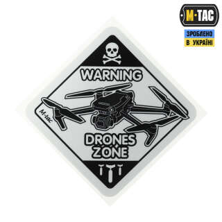M-Tac наклейка Drones Zone Black