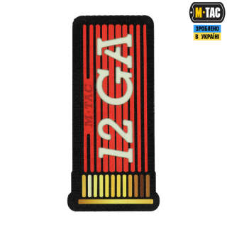 M-Tac нашивка 12GA Ammo Black/GID