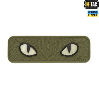 M-Tac нашивка Cat Eyes 3D ПВХ Olive