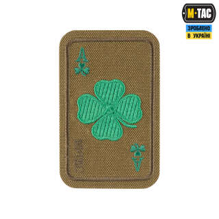 M-Tac нашивка Фартова Карта (вишивка) Coyote