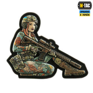 M-Tac нашивка girl №2 Якудза redhed PVC MC