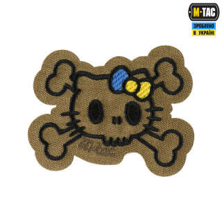 M-Tac нашивка KITTY контур (вишивка) Coyote