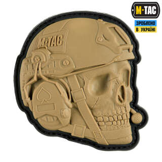 M-Tac нашивка Operator 3D PVC Coyote