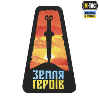 M-Tac нашивка Скіфія-Земля героїв Black