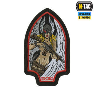 M-Tac нашивка Valkyrie (вишивка) Black/Red
