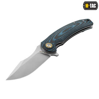 M-Tac ніж складний Type 15 Carbon/Blue