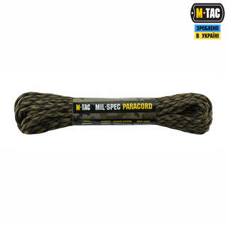 M-Tac паракорд 550 mil-spec 15m Woodland Marpat